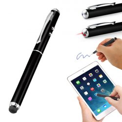 Puntero Stylus Universal Laser Negro