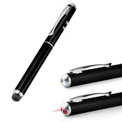Puntero Stylus Universal Laser Negro