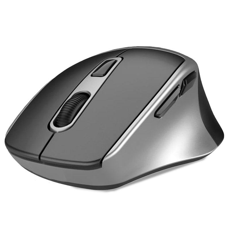 raton-ergonomic-negro-plata-1